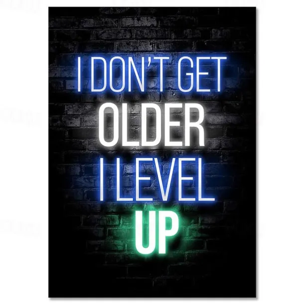 Gaming Room Decoration Poster Wall Art Video Game Canvas Painting Playroom Neon Decor Picture for Gamer Boy Bedroom Prints Decor Without Frame