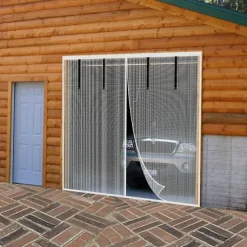 Garage Screen Door Magnetic Garage Door Screen Magnetic Closure Fiberglass Garage Screen Doors for Car Garage Pull Down for Patio, Porch, Window to Keep Bugs Out