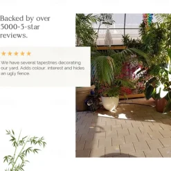 Garden Architecture Floral Hanging Tapestry Wall Art Large Tapestry Mural Decor Photograph Backdrop Blanket Curtain Home Bedroom Living Room Decoration