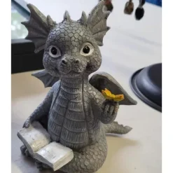 Garden Dragon Meditation Prayer Resin Ornaments Garden Resin Crafts Decoration