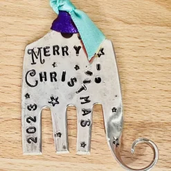 Garden Marker Friendship Gift, Silver Stamped Spoon Plant Markers, Silver Plate Stamped Spoon Garden Markers, Garden Art Marker, Plant Lover Garden Decoration