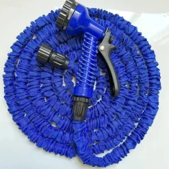 Gardening Watering System Tool, Telescopic Hose Multifunctional Vehicle High Pressure Car Wash Water Gun Garden Watering Car Accessories