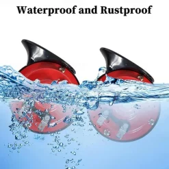 Generation Loud Train Horns For Cars, 12V Waterproof Air Horns Replacement Kit, Car Air Electric Snail Double Horn, Automotive Accessories Universal for Car, Motorcycle, Truck, Bike, Boat