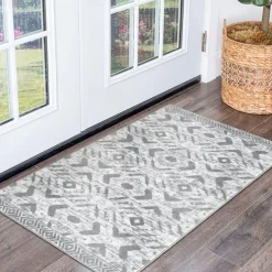 Geometric Abstract Runner Rug Kitchen Mat Non-Slip Oil Proof Rug Indoor Outdoor Mat Bedside Bedroom Decor Bathroom Mat Entrance Rug Door Mat