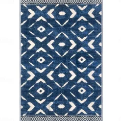 Geometric Abstract Runner Rug Kitchen Mat Non-Slip Oil Proof Rug Indoor Outdoor Mat Bedside Bedroom Decor Bathroom Mat Entrance Rug Door Mat