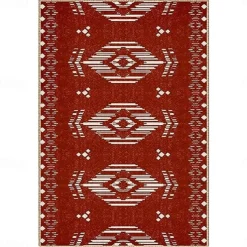 Geometric Abstract Runner Rug Kitchen Mat Non-Slip Oil Proof Rug Indoor Outdoor Mat Bedside Bedroom Decor Bathroom Mat Entrance Rug Door Mat