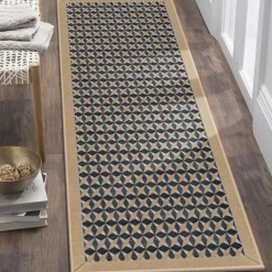 Geometric Abstract Runner Rug Kitchen Mat Non-Slip Oil Proof Rug Indoor Outdoor Mat Bedside Bedroom Decor Bathroom Mat Entrance Rug Door Mat