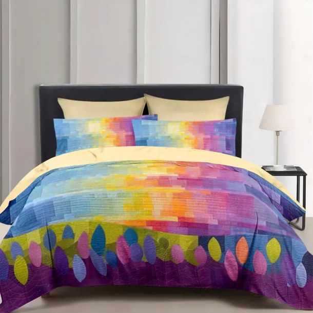 Geometric Pattern Duvet Cover Set Set Soft 3-Piece Luxury Cotton Bedding Set Home Decor Gift Twin Full King Queen Size Duvet Cover