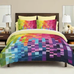 Geometric Pattern Duvet Cover Set Set Soft 3-Piece Luxury Cotton Bedding Set Home Decor Gift Twin Full King Queen Size Duvet Cover