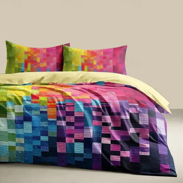 Geometric Pattern Duvet Cover Set Set Soft 3-Piece Luxury Cotton Bedding Set Home Decor Gift Twin Full King Queen Size Duvet Cover