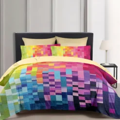 Geometric Pattern Duvet Cover Set Set Soft 3-Piece Luxury Cotton Bedding Set Home Decor Gift Twin Full King Queen Size Duvet Cover