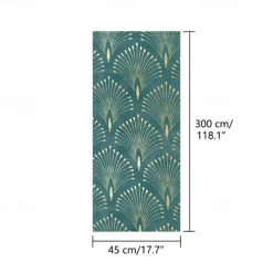 Geometric Wallpaper Home Decoration Comtemporary Vintage Wall Covering, PVC / Vinyl Material Self adhesive Wallpaper, Room Wallcovering