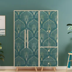 Geometric Wallpaper Home Decoration Comtemporary Vintage Wall Covering, PVC / Vinyl Material Self adhesive Wallpaper, Room Wallcovering