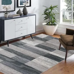 Geometric Woodland Runner Rug Kitchen Mat Non-Slip Oil Proof Rug Indoor Outdoor Mat Bedside Bedroom Decor Bathroom Mat Entrance Rug Door Mat