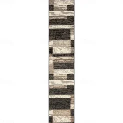 Geometric Woodland Runner Rug Kitchen Mat Non-Slip Oil Proof Rug Indoor Outdoor Mat Bedside Bedroom Decor Bathroom Mat Entrance Rug Door Mat