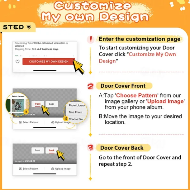 German Oktoberfest Customized Door Covers Design Your Own Door Tapestry Personalized Custom Made Door Curtain Removable for Front Door Indoor Outdoor Friends Couple Gift