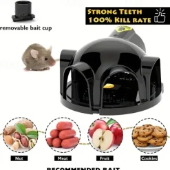 Get Rid of Pests Instantly With This Reusable Highly Sensitive Mousetrap