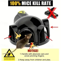 Get Rid of Pests Instantly With This Reusable Highly Sensitive Mousetrap