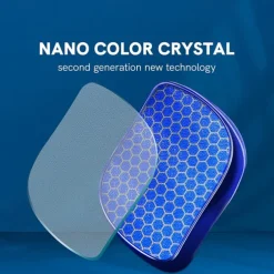 Glass Foot File Callus Remover - Foot Scrubber Heel Scraper for Dead Skin Removal, Foot Buffer Shower Pedicure Tool for Men, Women, Soft Feet Care