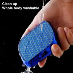 Glass Foot File Callus Remover - Foot Scrubber Heel Scraper for Dead Skin Removal, Foot Buffer Shower Pedicure Tool for Men, Women, Soft Feet Care