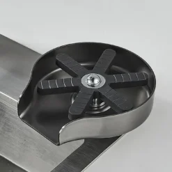 Glass Rinser For Kitchen Sink,Stainless Steel Cup Washer For Sink,Glass Washer for Sink,Cup Cleaner For Sink,Metal Washer,Kitchen Sink Accessories