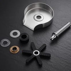 Glass Rinser For Kitchen Sink,Stainless Steel Cup Washer For Sink,Glass Washer for Sink,Cup Cleaner For Sink,Metal Washer,Kitchen Sink Accessories