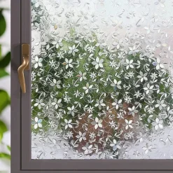 Glass Window Film Frosted Static Cling Translucent Glass Film Window Privacy Film Sticker Home Bathroom Decortion / Window Film / Window Sticker / Door Sticker Wall Stickers For Bedroom Living Room