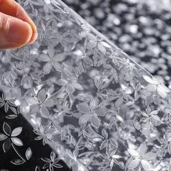 Glass Window Film Frosted Static Cling Translucent Glass Film Window Privacy Film Sticker Home Bathroom Decortion / Window Film / Window Sticker / Door Sticker Wall Stickers For Bedroom Living Room