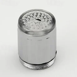 Glow LED Faucet Temperature Sensor Light RGB 3 Color Shower Kitchen Water Tap