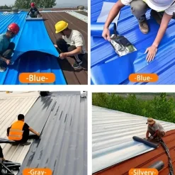 Golden Roof Waterproof Tape - Industrial-grade Leak-proof Sealing for Iron and Roof Surface - 1pc RV Roof Waterproof Membrane