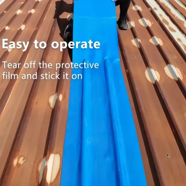 Golden Roof Waterproof Tape - Industrial-grade Leak-proof Sealing for Iron and Roof Surface - 1pc RV Roof Waterproof Membrane