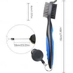 Golf Club Brush, Comfortable Golf Cleaning Tool Golf Club Cleaner, for Golfers Enthusiasts for Golf Shoes