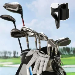 Golf Club Organiser Clips, 14 Piece Golf Club Clip Putter Clip for Golf Bag, Portable Golf Club Clip, Easy to Use Golf Bag Clip Organiser Ball Putter Accessories