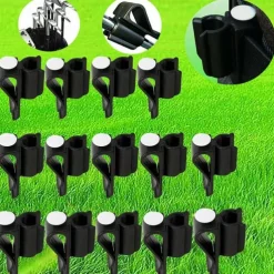 Golf Club Organiser Clips, 14 Piece Golf Club Clip Putter Clip for Golf Bag, Portable Golf Club Clip, Easy to Use Golf Bag Clip Organiser Ball Putter Accessories