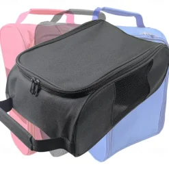 Golf Shoe Bag Travel Sports Shoes Bag For Women Men Portable Lightweight Shoe Storage Shoes Tote Bag Gifts Zippered Sport Shoe Bag