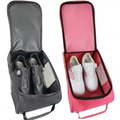 Golf Shoe Bag Travel Sports Shoes Bag For Women Men Portable Lightweight Shoe Storage Shoes Tote Bag Gifts Zippered Sport Shoe Bag