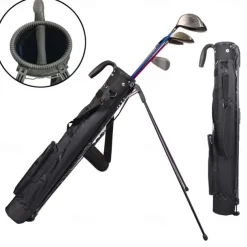 Golf Stand Bag, Club Storage Bag, Lightweight Practice Club Bag, Portable Club Bag, Waterproof And Large Capacity