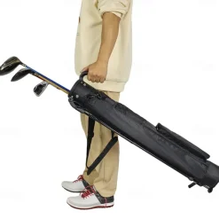 Golf Stand Bag, Club Storage Bag, Lightweight Practice Club Bag, Portable Club Bag, Waterproof And Large Capacity