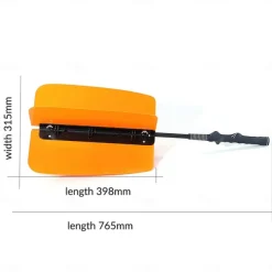 Golf Swing Fan Training Aid - Wind Resistance Practice Tool for Golf Instruction, Arm Strength Trainer for Personal Improvement