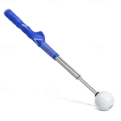 Golf Swing Training Aid - Retractable Sound-Sensing Swing Stick for Correcting Your Golf Swing, Perfect for Indoor and Outdoor Practice, Ideal for Beginners and Professionals Alike