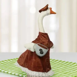 Goose Outfit Fits 23 inch Statue Cute Decorative for Festival Party Backyard