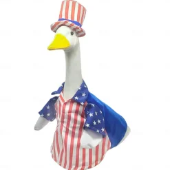 Goose Outfit Set Costume for Geese Birthday Party Garden Decor Goose Clothes Yard Statue Costume