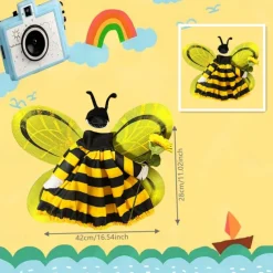 Goose Outfit Set Costume for Geese Birthday Party Garden Decor Goose Clothes Yard Statue Costume