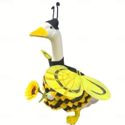 Goose Outfit Set Costume for Geese Birthday Party Garden Decor Goose Clothes Yard Statue Costume