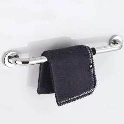 Grab Bars For Shower,304 Stainless Steel Handrail Bathroom Bathtub Elderly Disabled Toilet Toilet Safety Non-Slip Toilet Railing