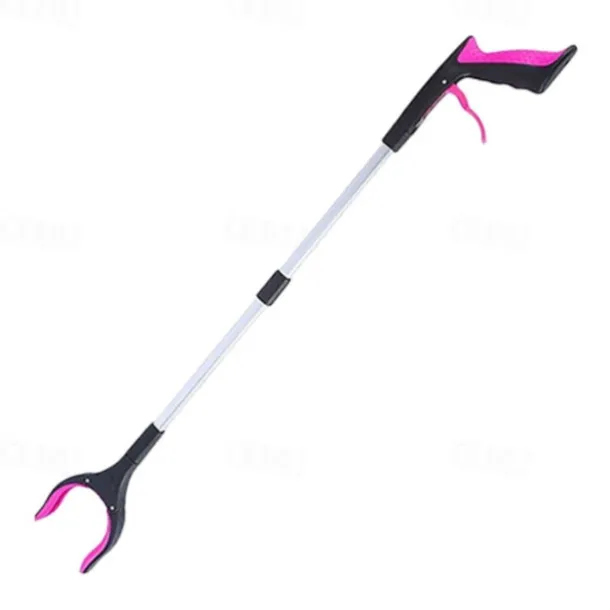 Grabber Reacher Tool 360 Degree Rotating Head, Wide Jaw, 32" Foldable, Lightweight Trash Claw Grabbers for Elderly, Reaching Tool for Trash Pick Up Stick, Litter Picker Arm Extension