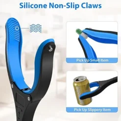 Grabber Reacher Tool 360 Degree Rotating Head, Wide Jaw, 32