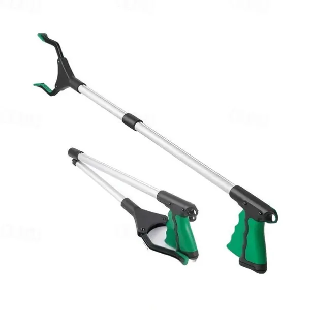 Grabber Reacher Tool for Elderly, 32" Foldable Picker Upper Grabber, Long Handy Mobility Aids, Reaching Tool for Trash Claw Pick Up Stick, Litter Picker, Arm Extension