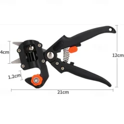 Grafting Pruner Garden Grafting Tool with Resist Film,Professional Branch Cutter Secateur Pruning Plant Shears Boxes Fruit Tree Grafting Scissor Chopper Vaccination Cut