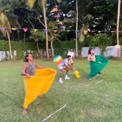 Granny Pants Yard Game Sets, Freaky Party Games Pants, Yard Games Field Day Family Reunion Game Outdoor Game Sets for Adults